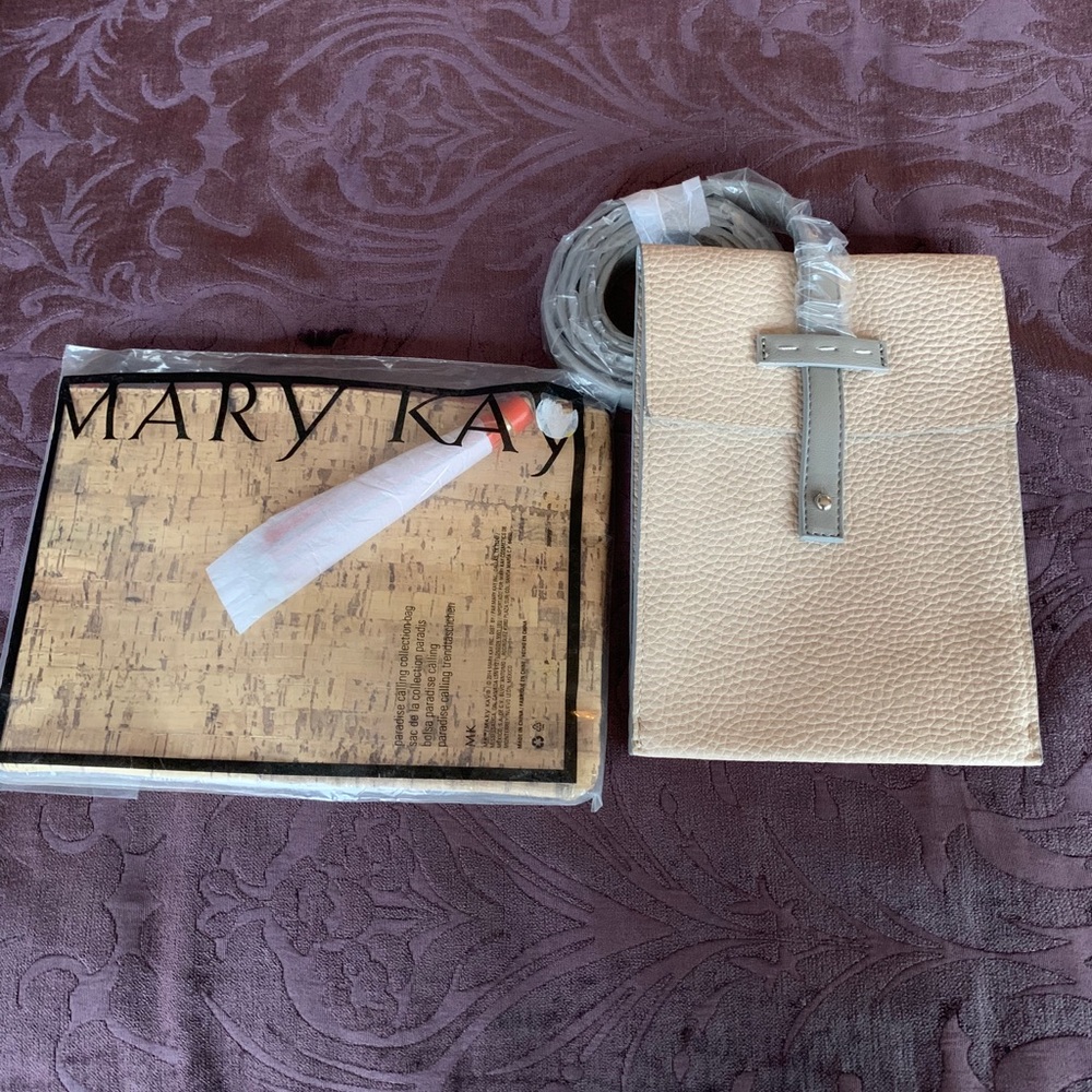 Mary Kay crossbody purse and collection bag.